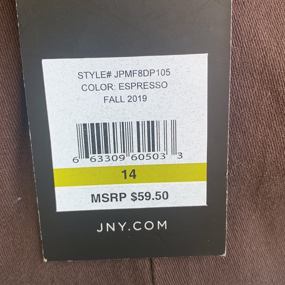 NWT- Jones New York Madison Skinny Pants🌺 - Picture 5 of 10
